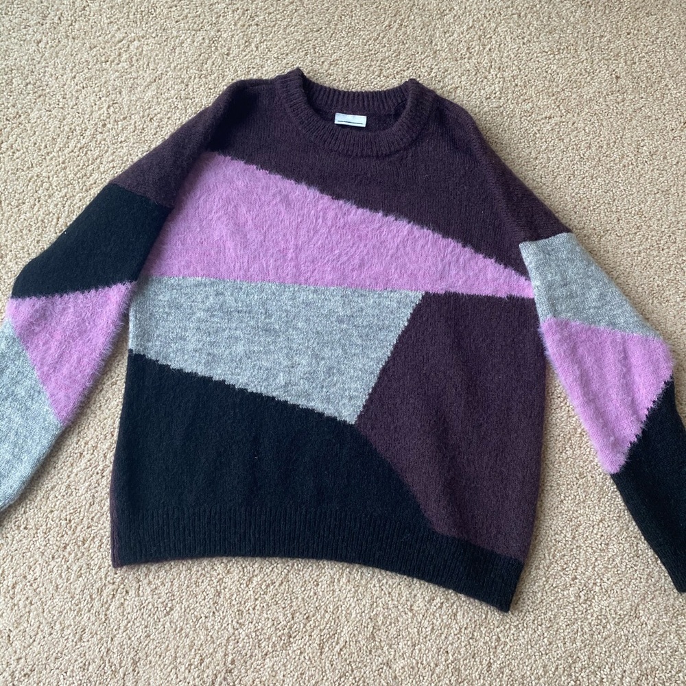 Color lock Sweater